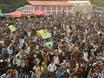 An eyewitness said a communications blackout had been imposed in the region.