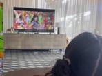 Priyanka Chopra's daughter watches her song from Gunday.