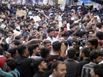 The CJP called off its agitation on Saturday afternoon, after the Centre accepted its demands (RAJ K RAJ /HT PHOTO)