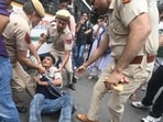 The order came on petitions alleging the use of excessive force during protests over paper leaks. (HT PHOTO)