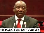 Watch Ramaphosa's big message to Africa: 'Migrate by choice, not necessity' 