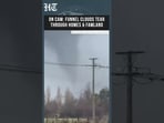 Three Funnel Clouds Strike Chile's Ñuble, Damaging Homes and Farms