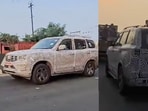 టెస్ట్​ డ్రైవ్​లో కెమెరాకు చిక్కిన మహీంద్రా స్కార్పియో ఎన్ ఫేస్​లిఫ్ట్..