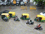 Heavy rain caused waterlogging across Delhi-NCR on Tuesday