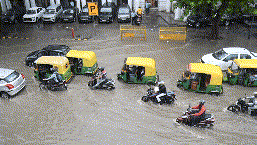 What caused Delhi downpour & rainy Tuesday — monsoon revival & other systems piled up at once What caused Delhi downpour & rainy Tuesday — monsoon revival & other systems piled up at once