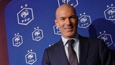 Zinedine Zidane appointed coach of the France national team, (AP Photo)
