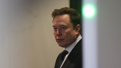 Elon Musk's net worth fell nearly 40% in a month as SpaceX and Tesla slid, while The Boring Company seeks to raise $4 billion at a $20 billion valuation. (REUTERS/Manuel Orbegozo/File Photo) (REUTERS)