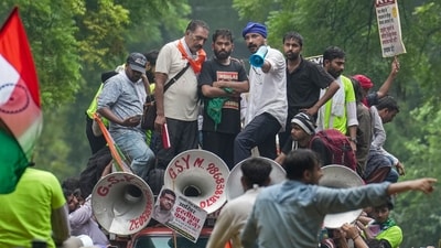 CJP's Abhijeet Dipke warns of 'massive protest' over alleged police harassment. (PTI)