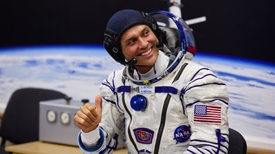 NASA said, in a statement on Monday, that Menon is set to undertake three spacewalks beginning August 6. (File Photo/Reuters)