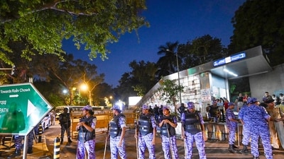 Although the use of pellet guns is included in the RAF’s manual for crowd control, their use on student protesters has raked up a controversy. (Arvind Yadav/HT) Although the use of pellet guns is included in the RAF’s manual for crowd control, their use on student protesters has raked up a controversy. (Arvind Yadav/HT)