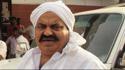 Slain gangster-politician Atiq Ahmed (file)