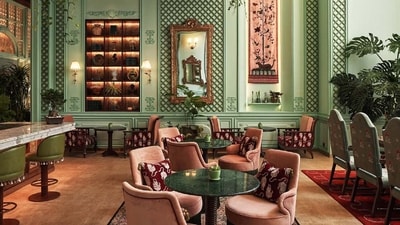 At The Azulian House inside The Leela Palace Bengaluru, I was served a vibrant feast featuring fresh beet salad, super fresh guacamole, ceviche, and sourdough. (Pic: The Leela) At The Azulian House inside The Leela Palace Bengaluru, I was served a vibrant feast featuring fresh beet salad, super fresh guacamole, ceviche, and sourdough. (Pic: The Leela)