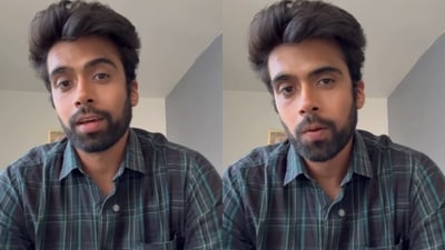 An Indian man shared a reality check on jobs, loans and loneliness faced while building a life abroad. (Instagram/lohan.enroute)