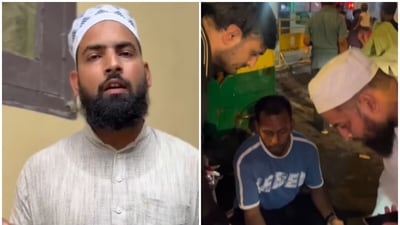 Mohammad Junaid provided free food and drinking water to protesters in Delhi. (Instagram/@muhammadjunaid462) Mohammad Junaid provided free food and drinking water to protesters in Delhi. (Instagram/@muhammadjunaid462)