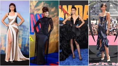 As Spider-Man: Brand New Day gears up to release in theatres on July 30 in India, Zendaya's spectacular press tour has once again cemented her status as the undisputed queen of method dressing. Working closely with her longtime stylist, Law Roach, the actor served a series of jaw-dropping Spider-Man-inspired looks that blurred the line between couture and character. As Spider-Man: Brand New Day gears up to release in theatres on July 30 in India, Zendaya's spectacular press tour has once again cemented her status as the undisputed queen of method dressing. Working closely with her longtime stylist, Law Roach, the actor served a series of jaw-dropping Spider-Man-inspired looks that blurred the line between couture and character.