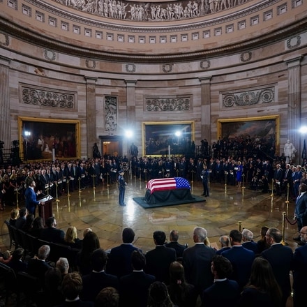 Lindsey Graham funeral in photos: Washington bids farewell to late Senator