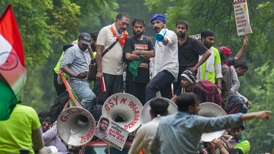 CJP's Abhijeet Dipke warns of 'massive protest' over alleged police harassment. 