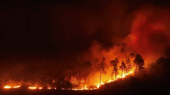 Wildfires in France and Spain have forced more than 300,000 people to flee their homes.