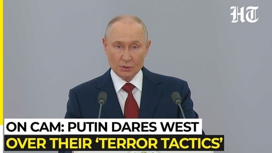 Putin: 'Russian people will never be broken' amid west criticism