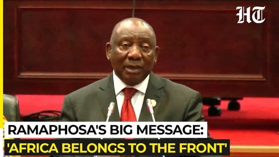 Watch Ramaphosa's big message to Africa: 'Migrate by choice, not necessity' 