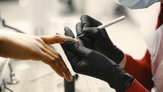 The chances of hepatitis infection during manicure and pedicure is less but not zero. 