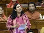 BJP MP Bansuri Swaraj speaks in Lok Sabha during the Monsoon Session of Parliament, in New Delhi on Tuesday. 