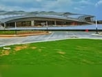 Alluri Sitarama Raju International Airport in Andhra Pradesh’s Bhogapuram. (PTI)