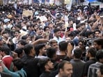 The CJP protest in New Delhi's Jantar Mantar witnessed participation by thousands of students.
