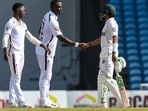 Babar Azam, however, remained not out on 58.(AFP)