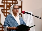 Hasina fled Bangladesh in August 2024 after a student-led uprising brought an end to her 15-year rule. (AFP)