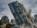 Bengaluru's OC-approved tilted tower rebuild an 'unprecedented case'; fresh RERA registration may not be required, Karnataka Real Estate Regulatory Authority Chairman Rakesh Singh told HT Real Estate (Photo for representational purposes only)