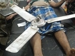 Last week, a ceiling fan fell on a patient in the hospital. (HT)