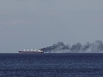 MV Amir1, which has a crew of 13 Indians and two Iranians, has been anchored at Chornomorsk port since July 8 (REUTERS)