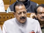Jitendra Singh said that 13 people were taken into police custody after the paper leak.(Sansad TV)