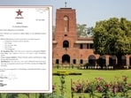 St. Stephen’s college shared a notice with the students listing the rule against wearing ‘shorts’ on campus.