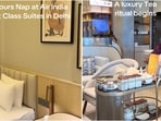  Explore Air India's exclusive first-class private suites in New Delhi.