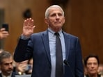 Former NIH Director Anthony Fauci is sworn in before testifying to Senate Homeland Security and Governmental Affairs Committee hearing on July 29, 2026 in Washington, DC.
