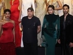 Couturier Tarun Tahiliani unveiled his latest collection, Navaratna at Bikaner House in the Capital