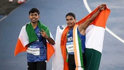 India finished 1-2 in men's 100m T47 final (Getty) India finished 1-2 in men's 100m T47 final (Getty)