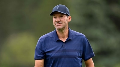 Former Dallas Cowboys quarterback and current CBS Sports analyst Tony Romo was arrested Thursday evening. (Getty Images via AFP)