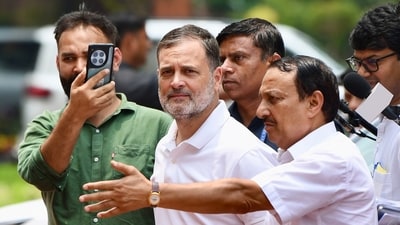 Rahul Gandhi expressed concerns regarding the country's education system. (ANI) Rahul Gandhi expressed concerns regarding the country's education system. (ANI)
