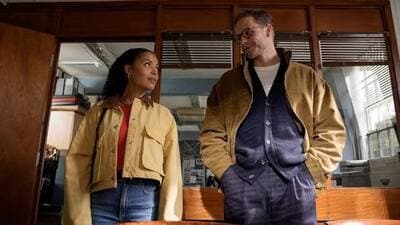 Antonia Thomas and Josh Dylan in Tommy & Tuppence (Courtesy Britbox) Antonia Thomas and Josh Dylan in Tommy & Tuppence (Courtesy Britbox)