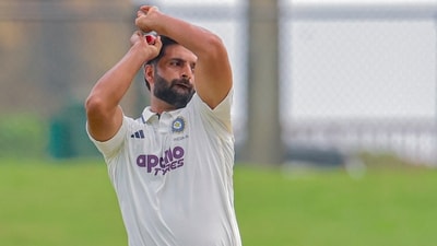 Auqib Nabi didn't get picked for India's Test squad for Sri Lanka series. (SLC)