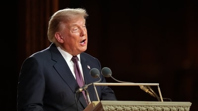 Donald Trump has vowed a stern response to Iran. (Bloomberg) Donald Trump has vowed a stern response to Iran. (Bloomberg)