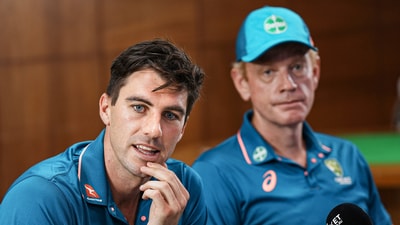 Andrew McDonald (right) is quite hopeful about Ben Stokes' return. (PTI)