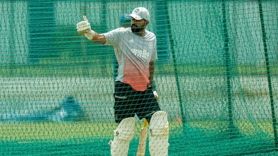 Saransh Jain has been picked in India's Test squad. (PTI) Saransh Jain has been picked in India's Test squad. (PTI)