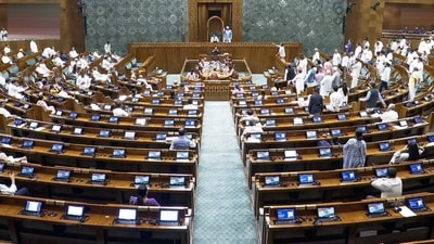 The Lok Sabha discusses the Public Examinations (Prevention of Unfair Means) Amendment Bill, 2026, proposing stricter punishment for exam paper leaks. (Photo for representation) (Sansad TV)