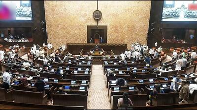Proceedings of the Rajya Sabha underway during the Monsoon Session of Parliament. (Sansad TV) Proceedings of the Rajya Sabha underway during the Monsoon Session of Parliament. (Sansad TV)
