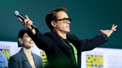 Robert Downey Jr. praises Avengers: Doomsday, Russo Brothers reveal the moment Doctor Doom came alive. (Getty Images via AFP)