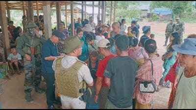 The ethnic violence first began in 2023 between the Meitei and Kuki communities before involving almost every community. (Representative)